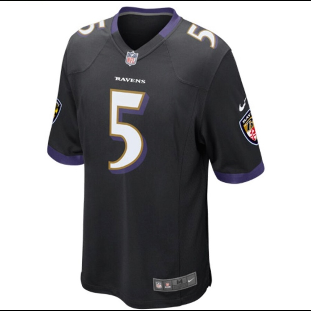 Men’s medium Joe Flacco Ravens authentic jersey